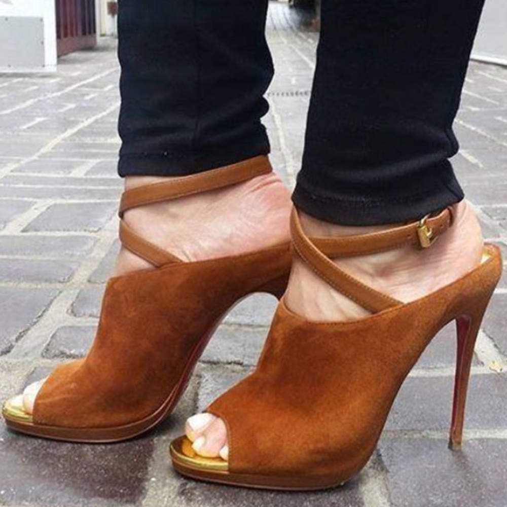 Christian Louboutin Lumir 120 Suede 40.5